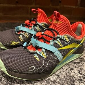 Reebok X1 Froning Core Black/Neon Cherry/Acid Yellow SZ-9.5